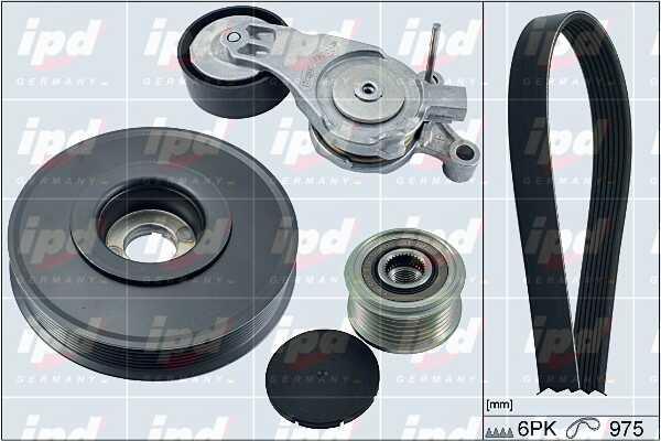 IPD 20-1862 Drive belt kit 201862