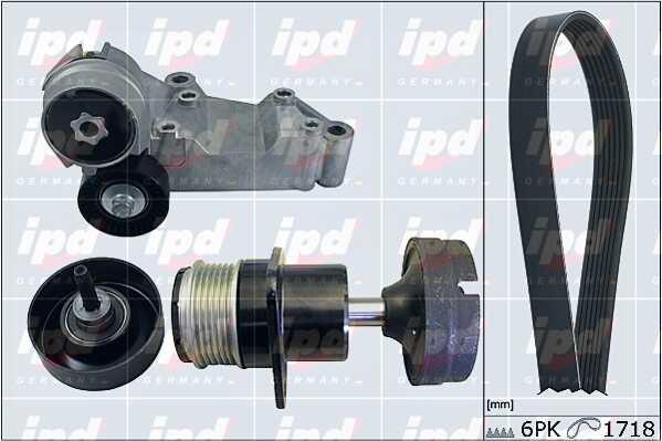 IPD 20-1855 Drive belt kit 201855