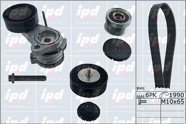 IPD 20-1850 Drive belt kit 201850