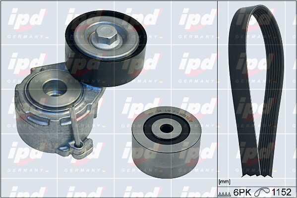 IPD 20-1811 Drive belt kit 201811