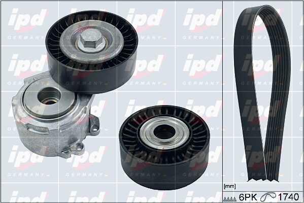 IPD 20-1810 Drive belt kit 201810