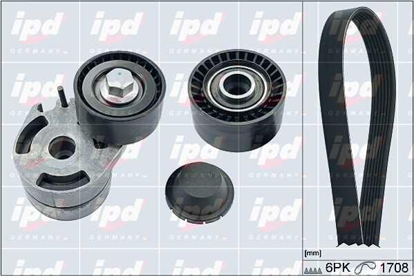 IPD 20-1807 Drive belt kit 201807