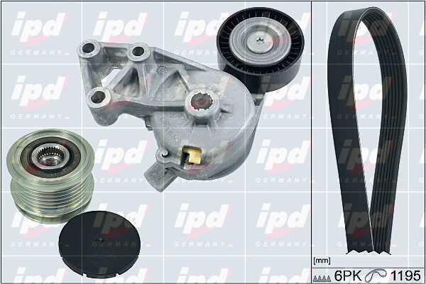 IPD 20-1782 Drive belt kit 201782
