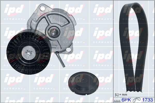 IPD 20-1385 Drive belt kit 201385