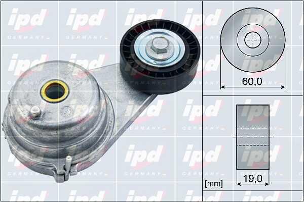 IPD 15-4077 Belt tightener 154077