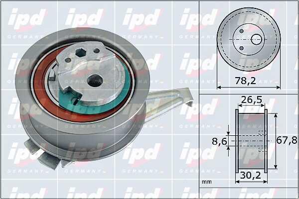 IPD 15-4071 Tensioner pulley, timing belt 154071