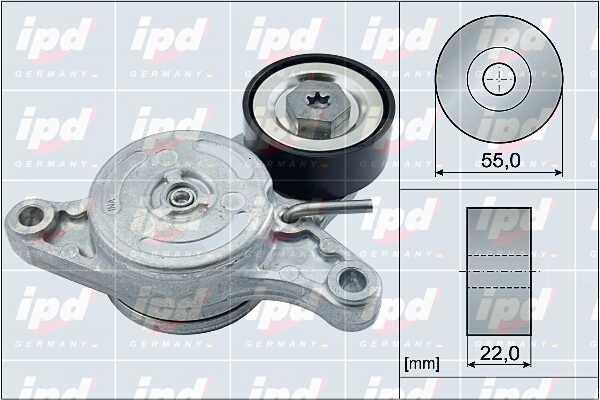IPD 15-4036 Belt tightener 154036