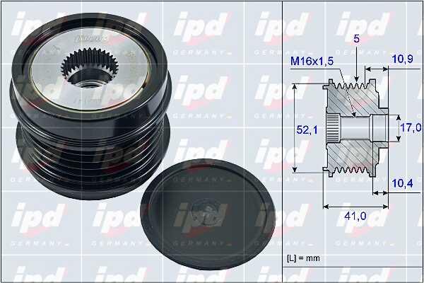 IPD 15-4035 Freewheel clutch, alternator 154035