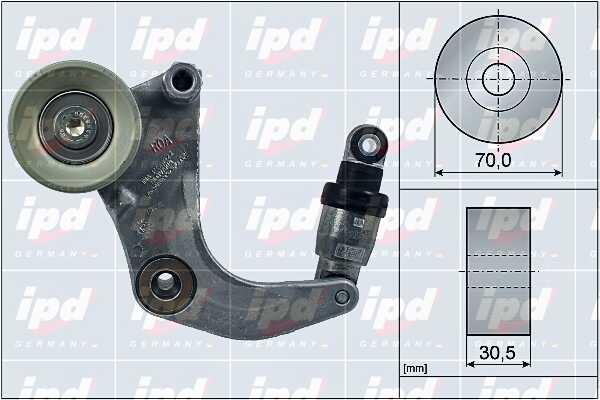 IPD 15-4012 Belt tightener 154012