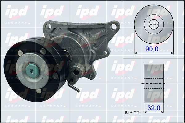 IPD 15-4011 Belt tightener 154011