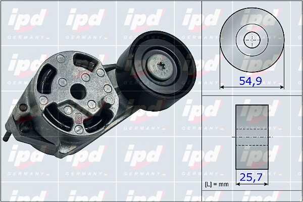 IPD 15-4005 Belt tightener 154005