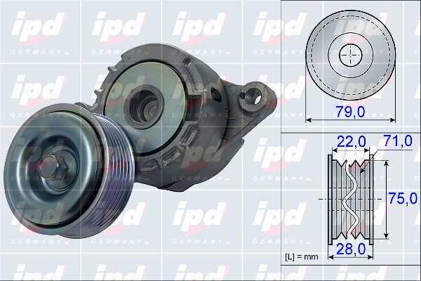 IPD 15-3962 Belt tightener 153962
