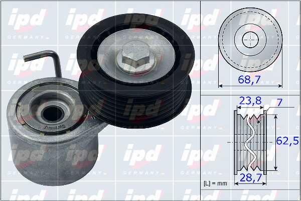 IPD 15-3960 Belt tightener 153960
