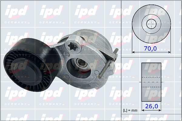 IPD 15-3959 Belt tightener 153959