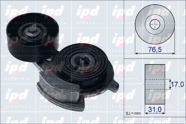 IPD 15-3957 Belt tightener 153957