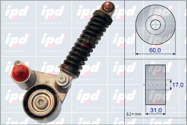 IPD 15-3937 Belt tightener 153937