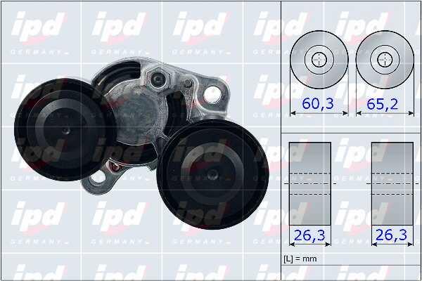 IPD 15-3915 Belt tightener 153915