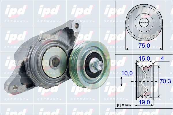 IPD 15-3909 Belt tightener 153909
