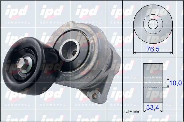 IPD 15-3908 Belt tightener 153908