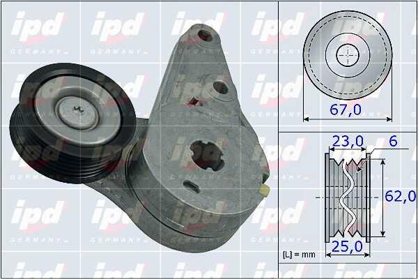 IPD 15-3903 Belt tightener 153903