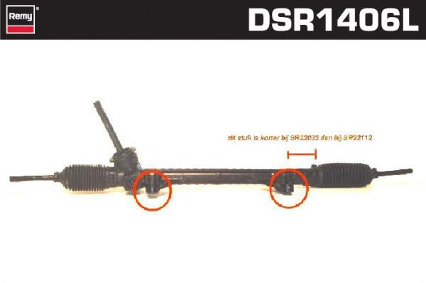 Remy DSR1406L Power Steering DSR1406L