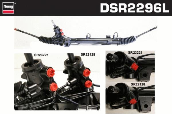 Remy DSR2296L Steering Gear DSR2296L