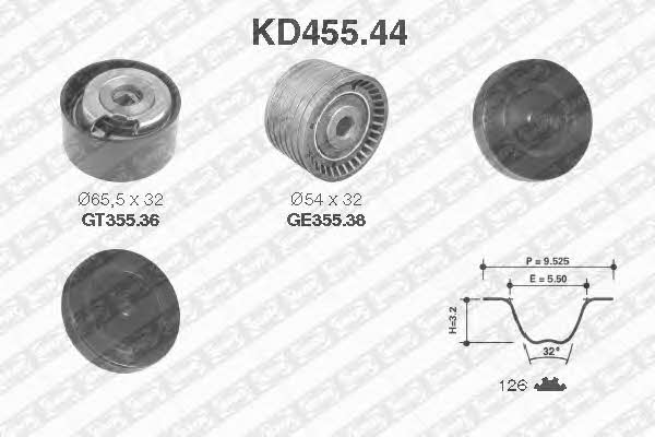 SNR KD45544 Timing Belt Kit KD45544 KD45544 SNR Timing Belt Kit