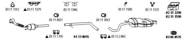  AU_42A Exhaust system AU42A