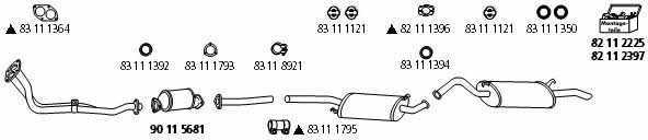  AU_552 Exhaust system AU552