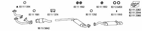 HJS Leistritz AU_648 Exhaust system AU648