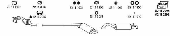  AU_654 Exhaust system AU654