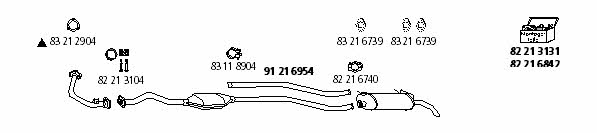 HJS Leistritz CI_50 Exhaust system CI50