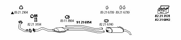 HJS Leistritz CI_53 Exhaust system CI53