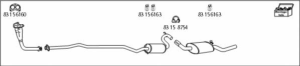  FO_146 Exhaust system FO146