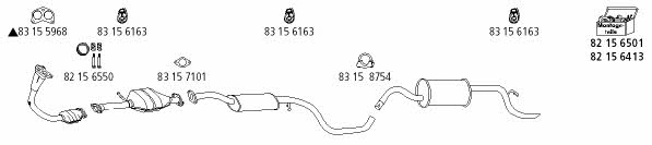 HJS Leistritz FO_239 Exhaust system FO239