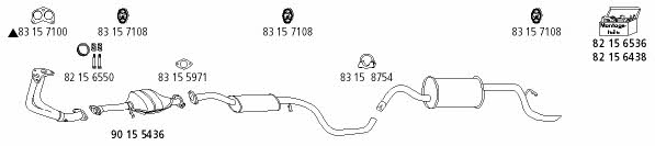  FO_317 Exhaust system FO317