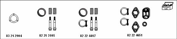 HJS Leistritz MT-CIT126 Exhaust system MTCIT126