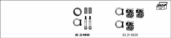  MT-CIT82 Exhaust system MTCIT82