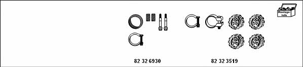 HJS Leistritz MT-FI6 Exhaust system MTFI6