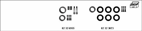 HJS Leistritz MT-FI78 Exhaust system MTFI78