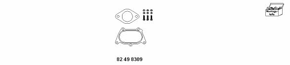 HJS Leistritz MT-HYU2 Exhaust system MTHYU2