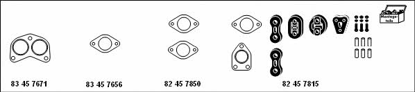 HJS Leistritz MT-MIT39 Exhaust system MTMIT39