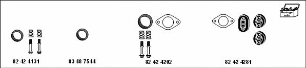  MT-NIS86 Exhaust system MTNIS86