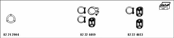 HJS Leistritz MT-PEU10 Exhaust system MTPEU10