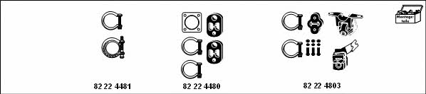 HJS Leistritz MT-PEU104 Exhaust system MTPEU104