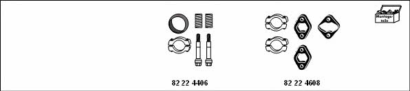 HJS Leistritz MT-PEU40 Exhaust system MTPEU40