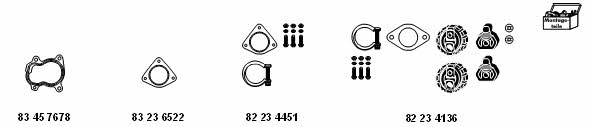 HJS Leistritz MT-REN146 Exhaust system MTREN146