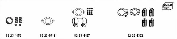 HJS Leistritz MT-REN39 Exhaust system MTREN39