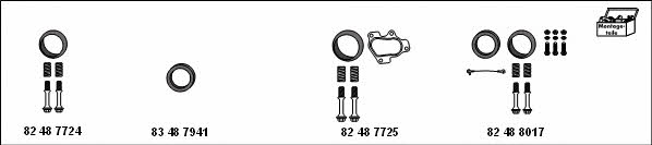  MT-TOY124 Exhaust system MTTOY124