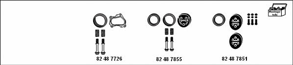  MT-TOY64 Exhaust system MTTOY64